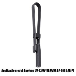 Antena Plegable Hembra VHF- UHF para Baofeng