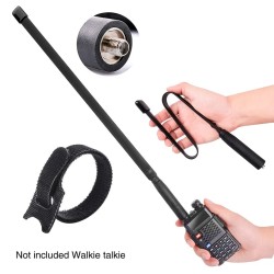 Antena Plegable Hembra VHF- UHF para Baofeng