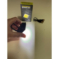 Linterna Led Llavero 800 Lumenes Recargable Usb